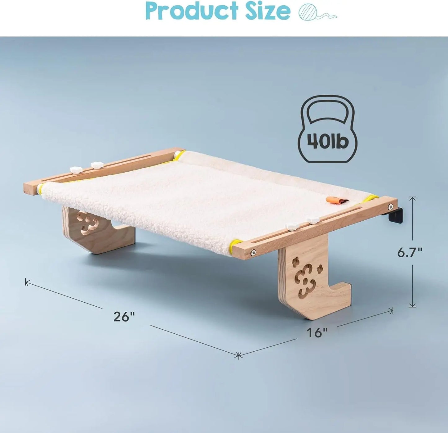 Cat Window Perch Easy to Assemble