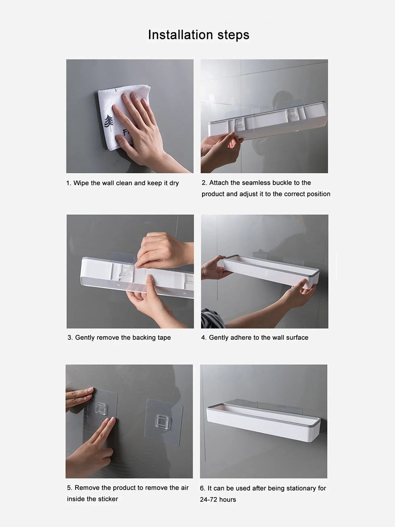 Hign Concerned Toilet Wall Mounted Storage Cabinet Shelf