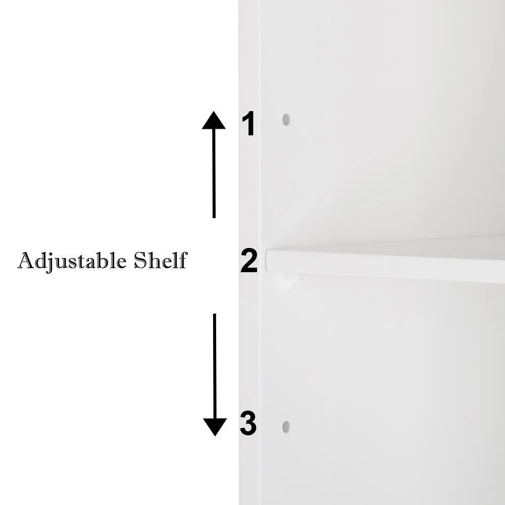 Hign Concerned Bathroom Wall Mount Cabinet With Mirror Door