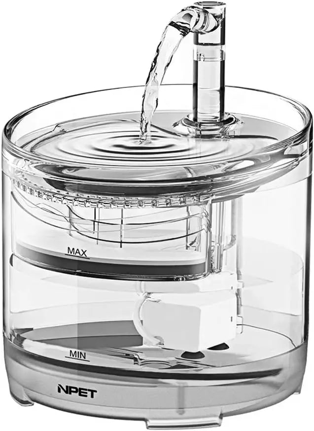 Cat Water Fountain Automatic with Replacement Faucet Kit