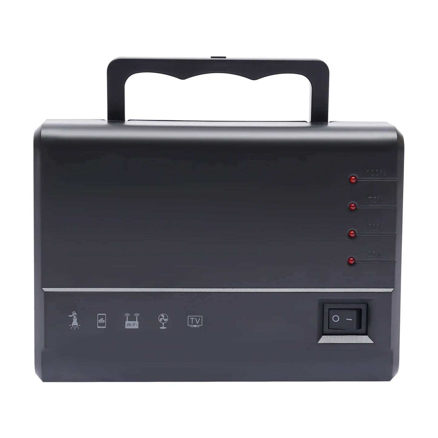 Portable 12V 4A Solar Inverter with Lights EU Standard Wide Voltage
