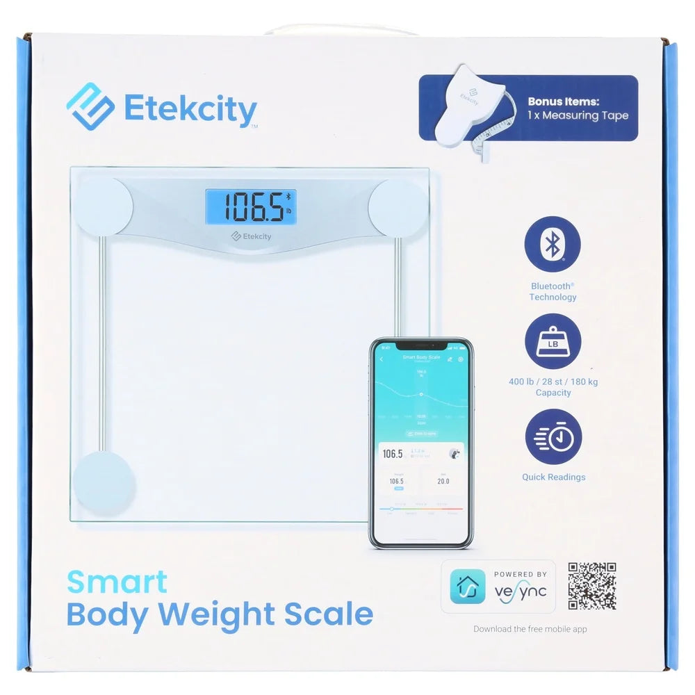XMSJ Smart Scale With Bluetooth LCD Display And Baby Mode
