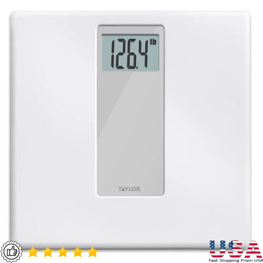 XMSJ Digital Bathroom Scale 400 Lb Capacity Instant On
