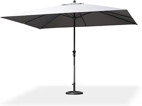 11.5' x 9' Patio Umbrella Outdoor Table Sun Umbrellas with Crank
