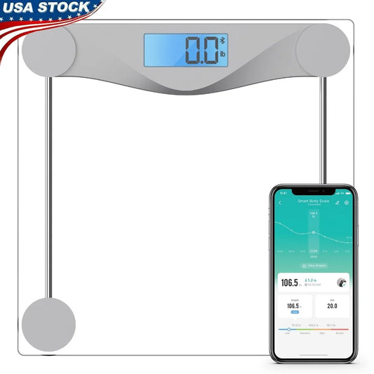XMSJ Smart Scale With Bluetooth LCD Display And Baby Mode