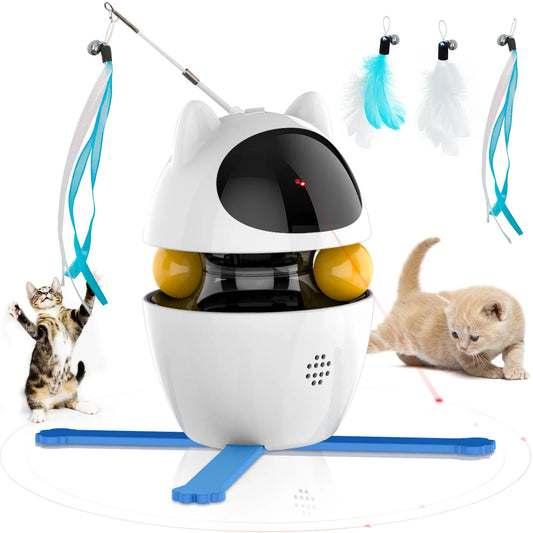 4-in-1 Cat Toys Indoor USB Rechargeable