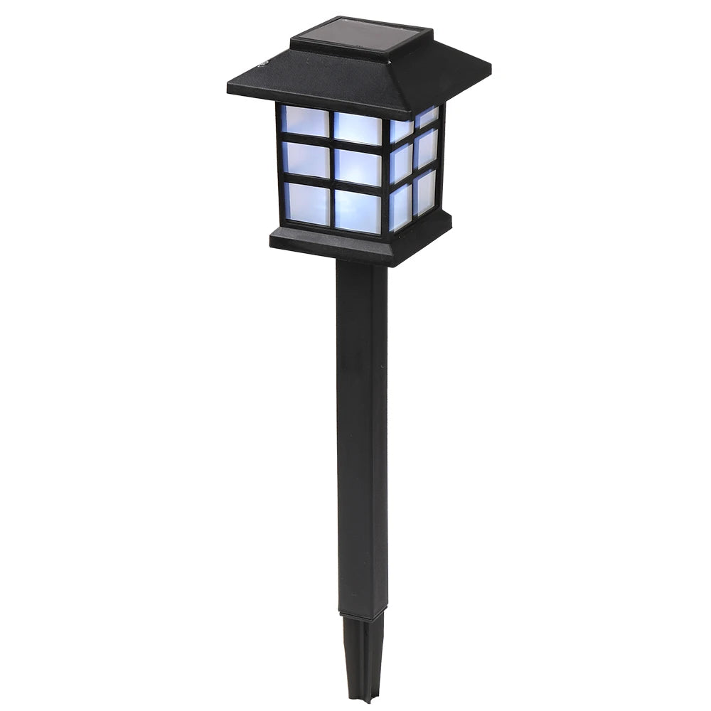 8pcs White LED Solar Lantern Torch Light