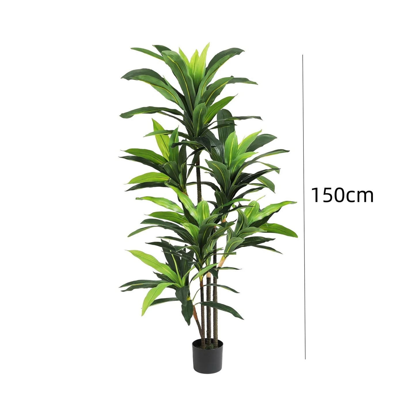 Guangdong Dracaena Indoor Plant Faux Tree In Pot Decorative