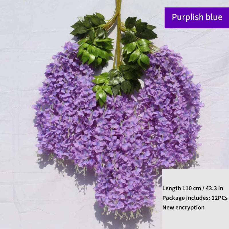 Artificial Wisteria Flower Hanging Garland,