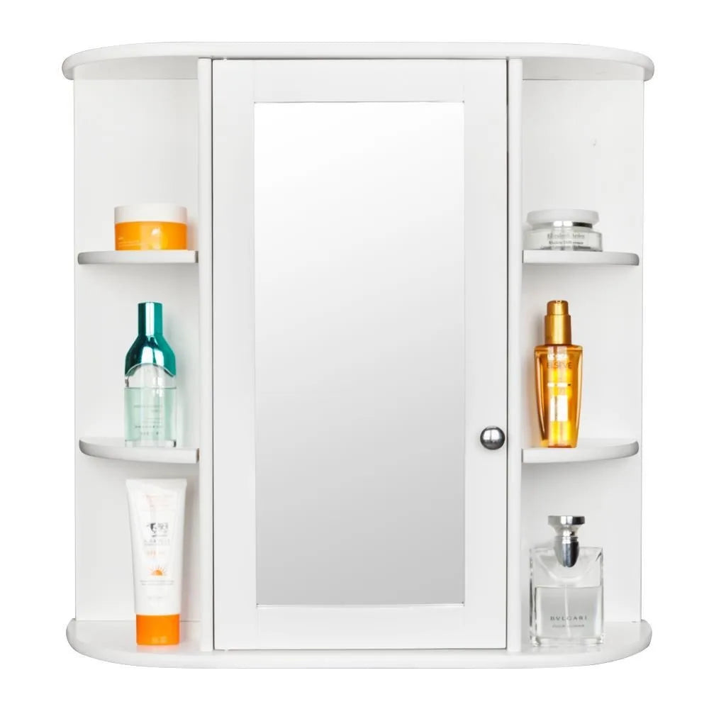 Hign Concerned Bathroom Wall Mount Cabinet With Mirror Door