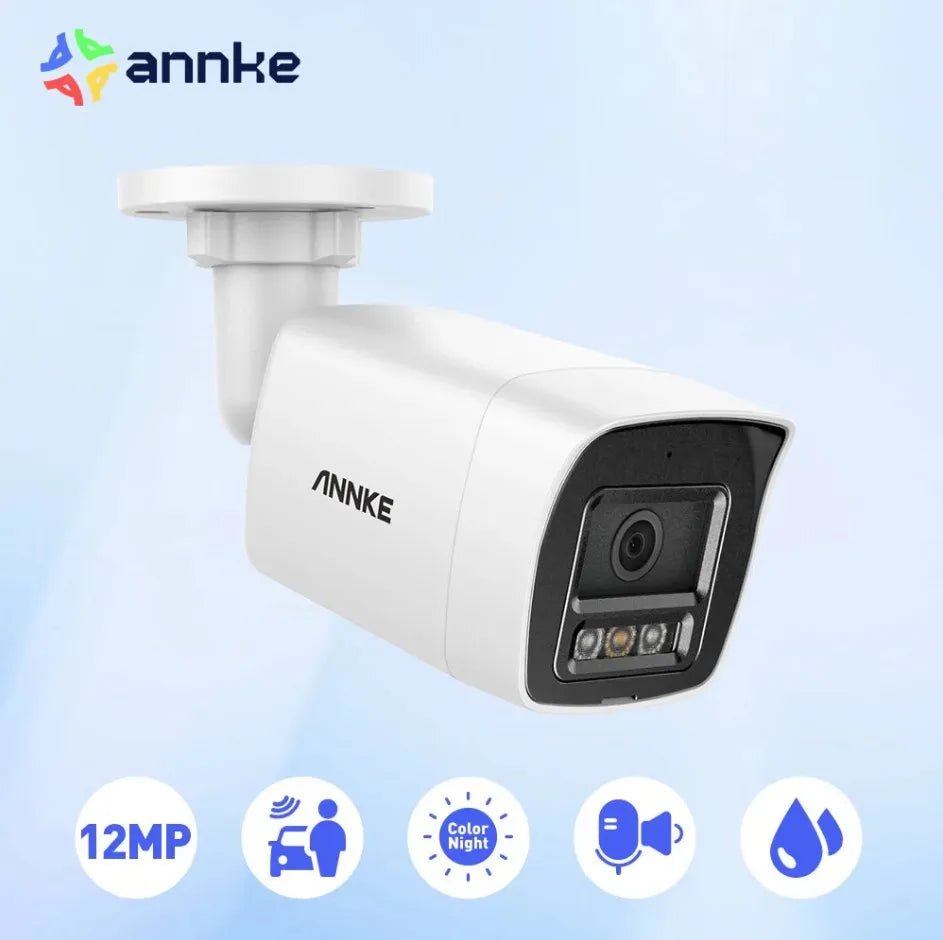 ANNKE 12MP Outdoor Smart Dual Light PoE Security Camera