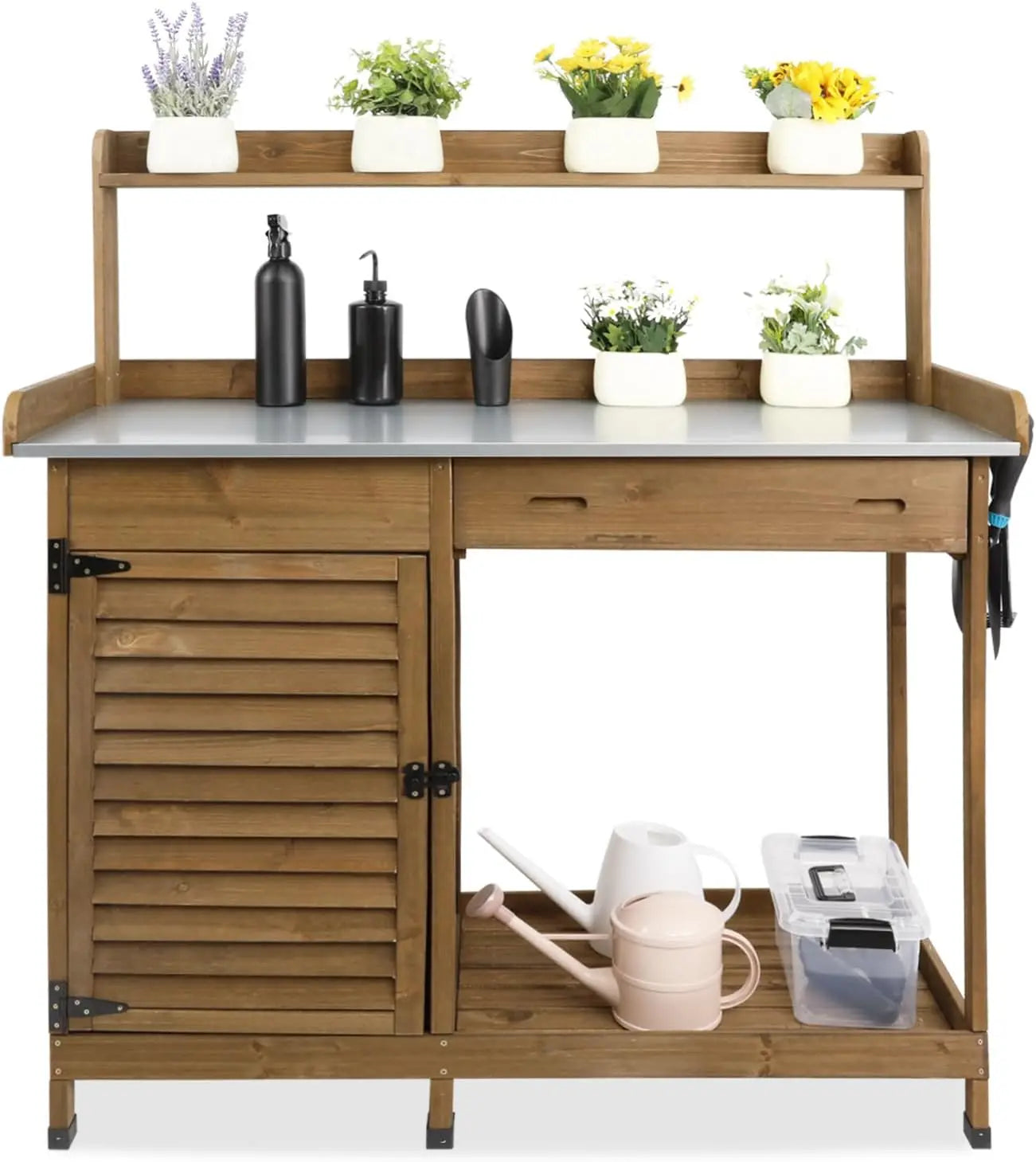 Outdoor Garden Potting Bench Table