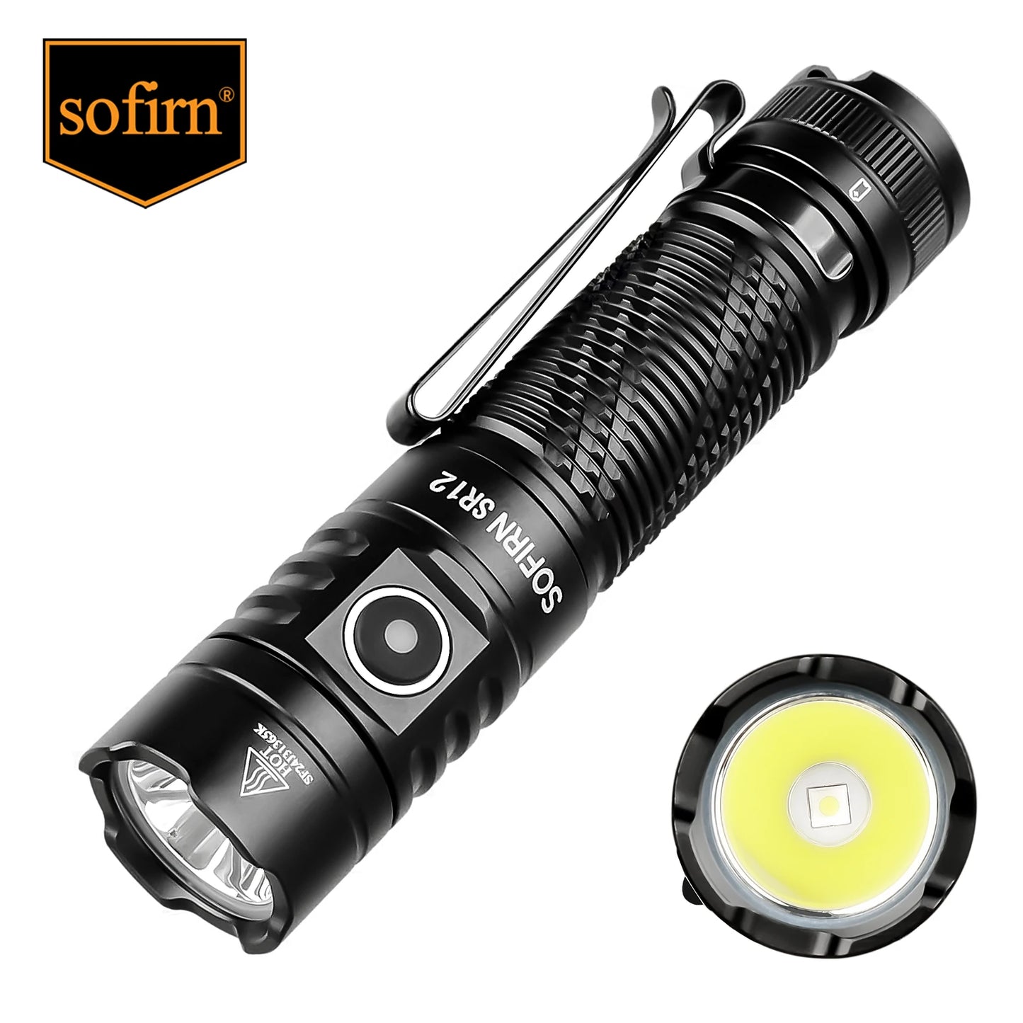 Flashlight Powerful Light, USB C Rechargeable