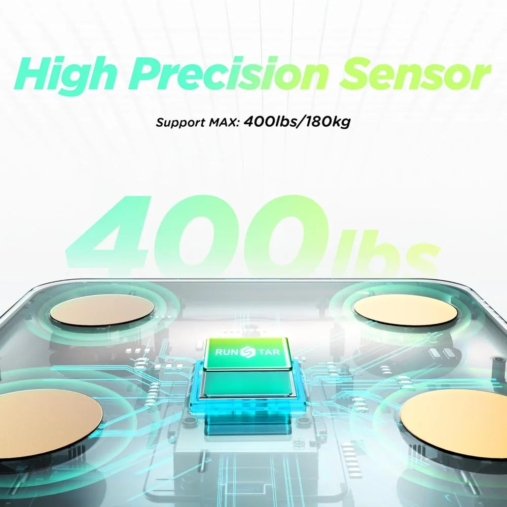 Hign-concerned Smart Scale 8 In 1 VA Display High Precision