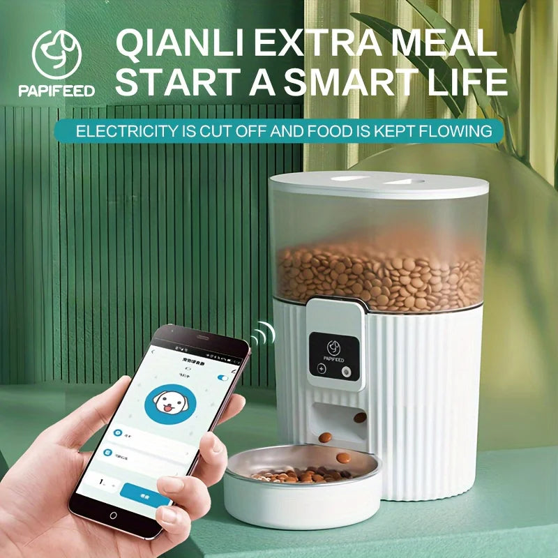cat automatic feeder machine cat food dog food