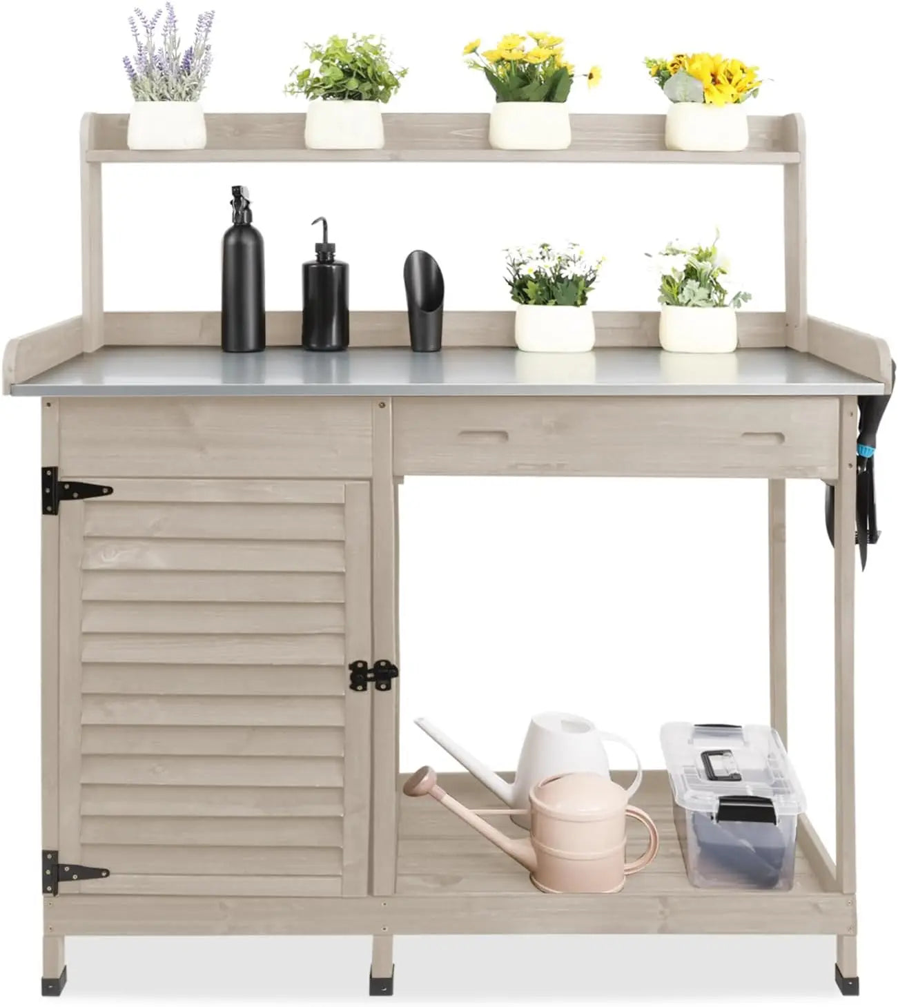 Outdoor Garden Potting Bench Table
