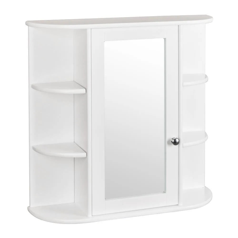 Hign Concerned Bathroom Wall Mount Cabinet With Mirror Door