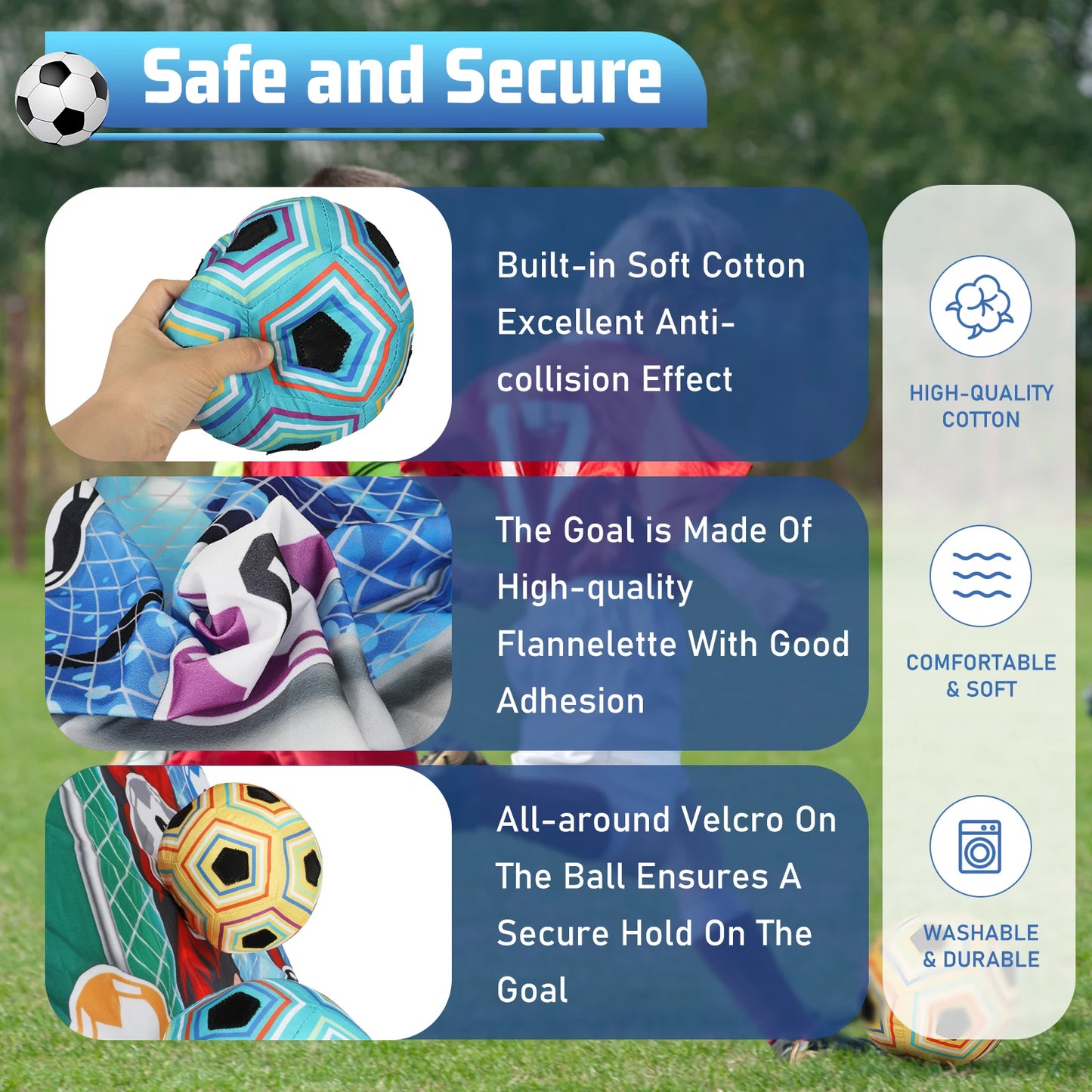 Football Ball Game Set for Kids Soccer Training