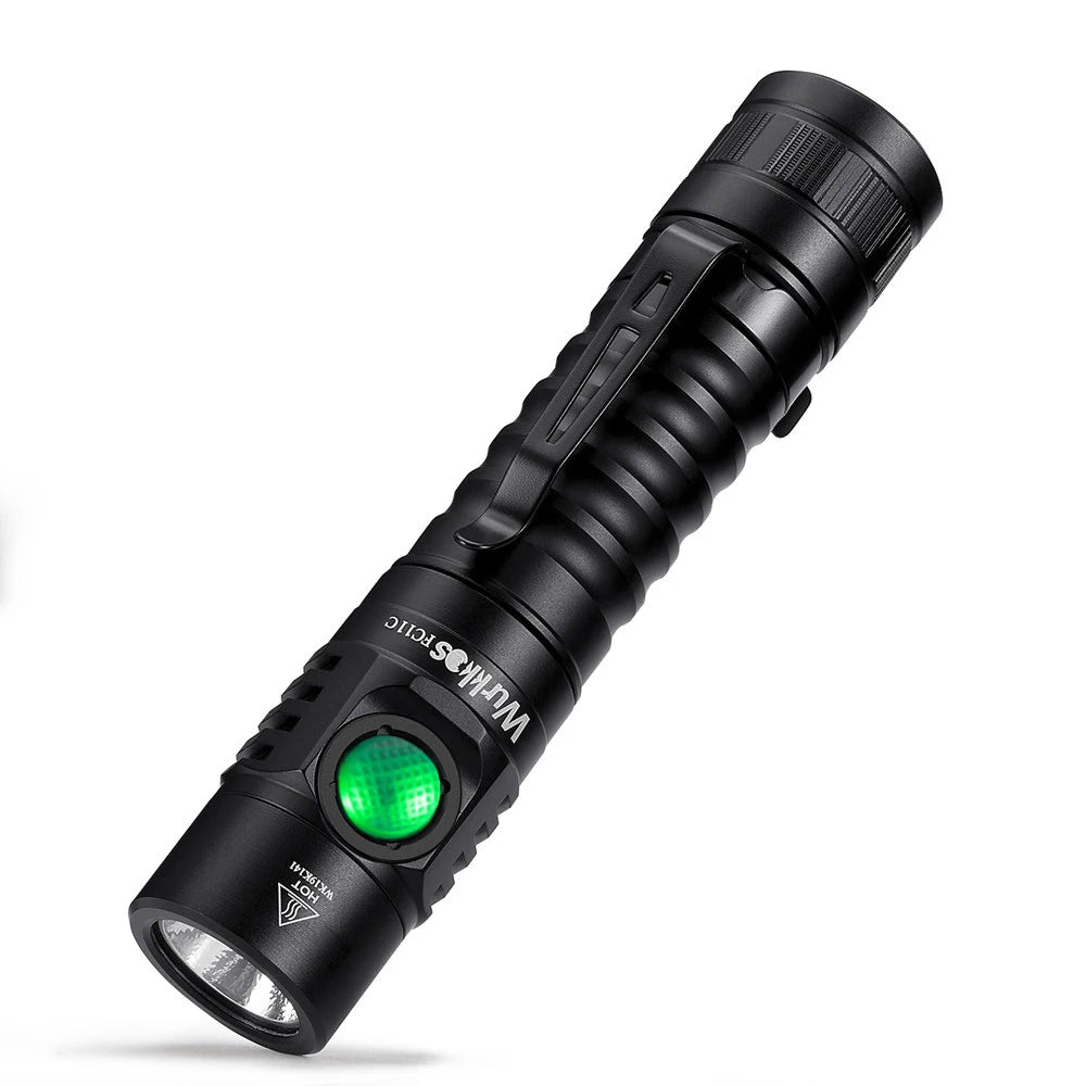 USB-C Rechargeable Flashlight, Waterproof Magnetic