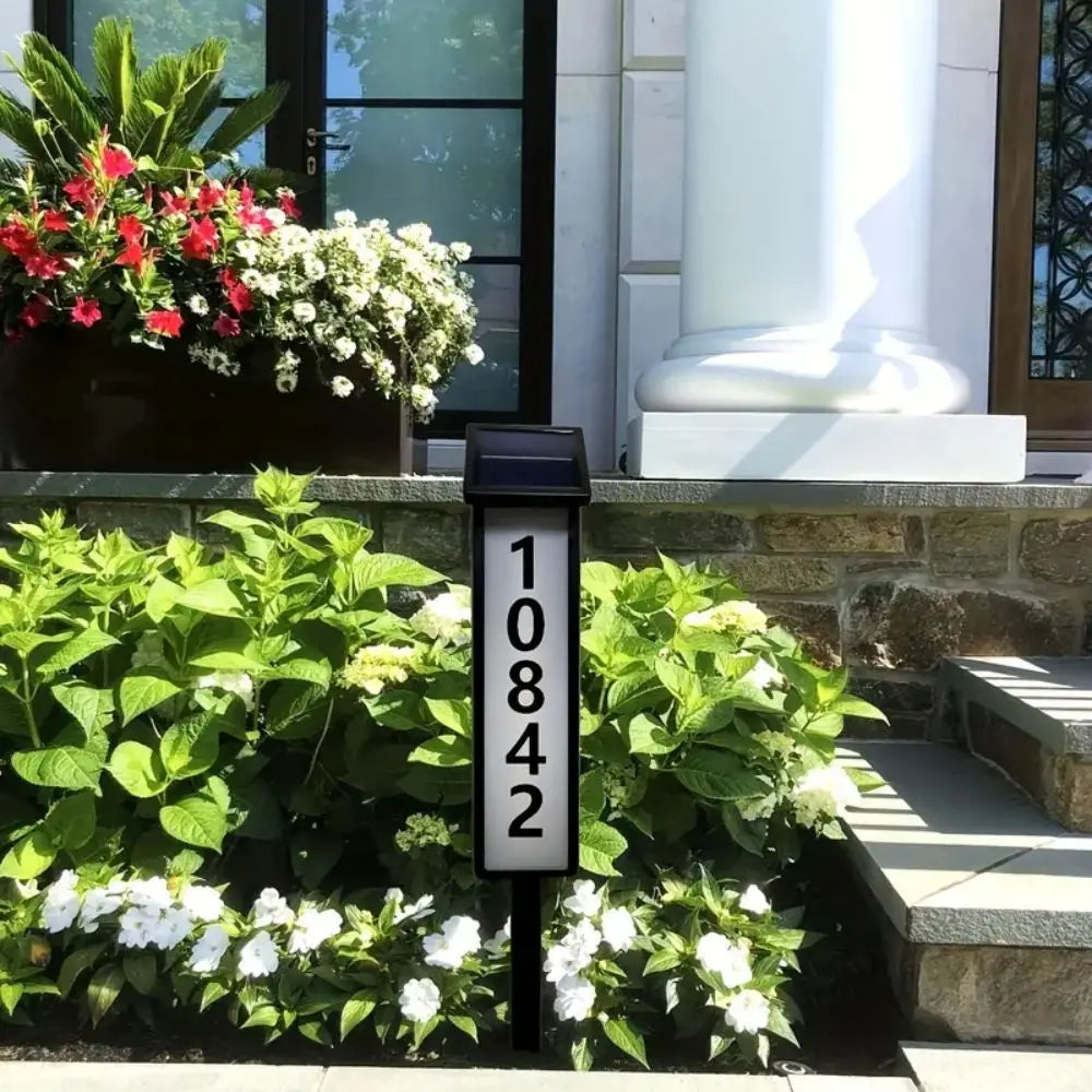1pc Lighting House Number Light