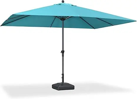11.5' x 9' Patio Umbrella Outdoor Table Sun Umbrellas with Crank