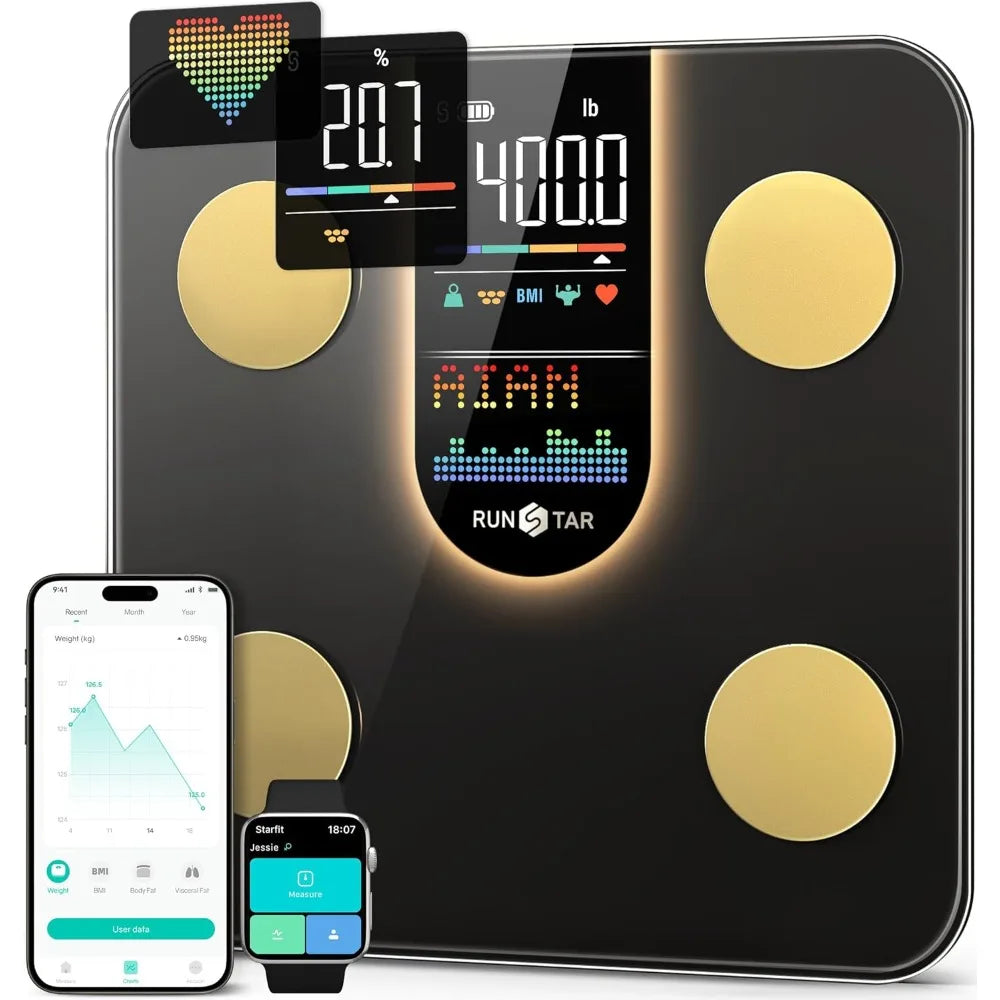 Hign-concerned Smart Scale 8 In 1 VA Display High Precision