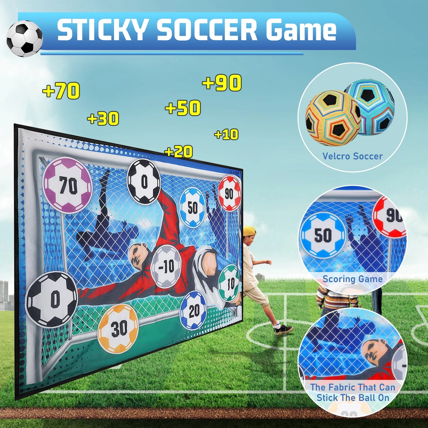 Football Ball Game Set for Kids Soccer Training