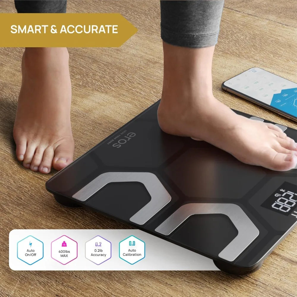 Hignconcerned Bluetooth Body Fat Scale Smart BMI Tracker