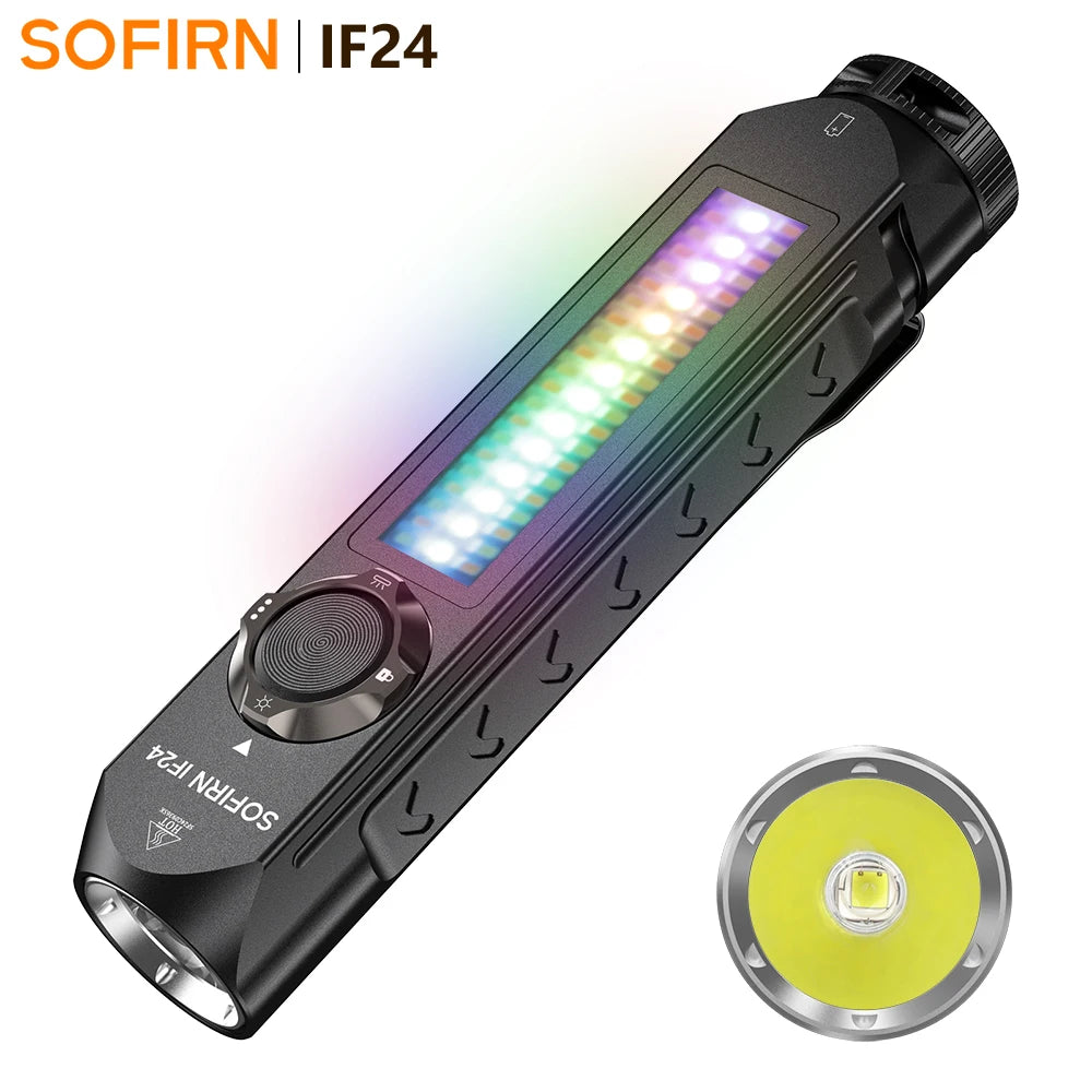 Powerful LED Flashlight, USB Rechargeable , Waterproof with Magnetic