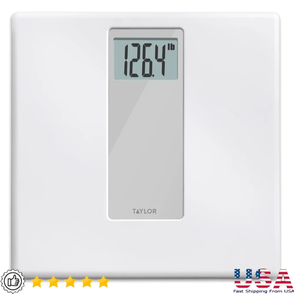 XMSJ Digital Bathroom Scale 400 Lb Capacity Instant On