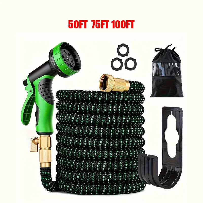 Garden Hose Expandable Multifunctional Water Gun High-Pressure