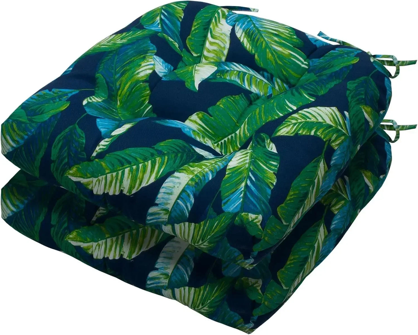 19"x19" Tufted Seat Cushion 2 Pack